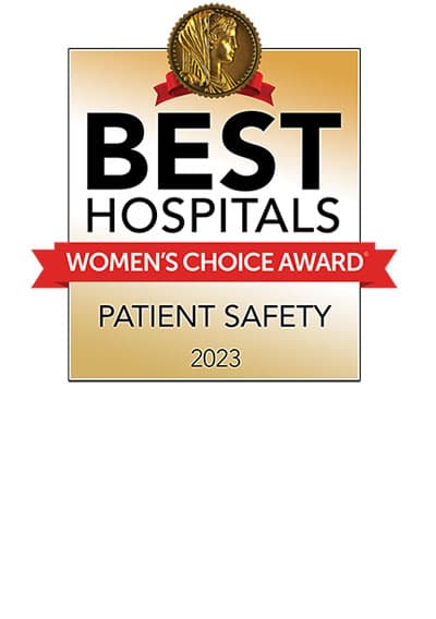 Women’s Choice Awards has named San Antonio Regional Hospital as One of America’s Best Hospitals for Patient Safety in 2023