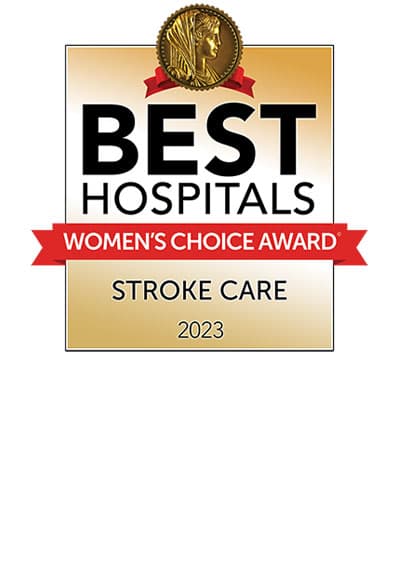 Women’s Choice Awards has named San Antonio Regional Hospital as One of America’s Best Hospitals for Stroke Care in 2023