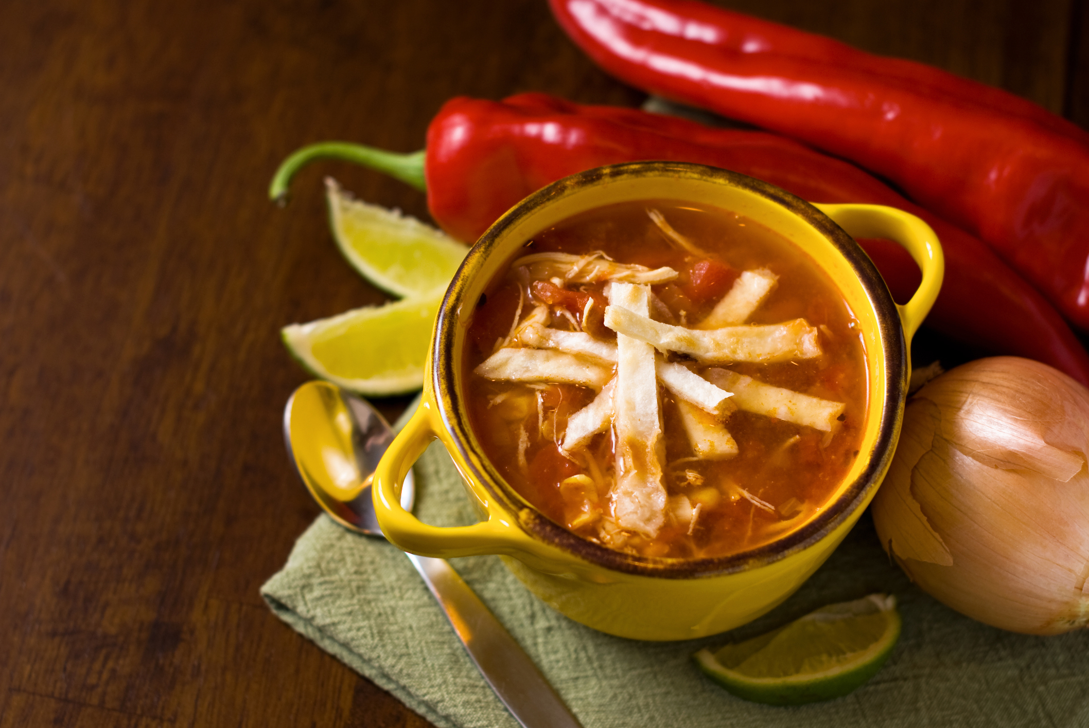 Easy Chicken Tortilla Soup