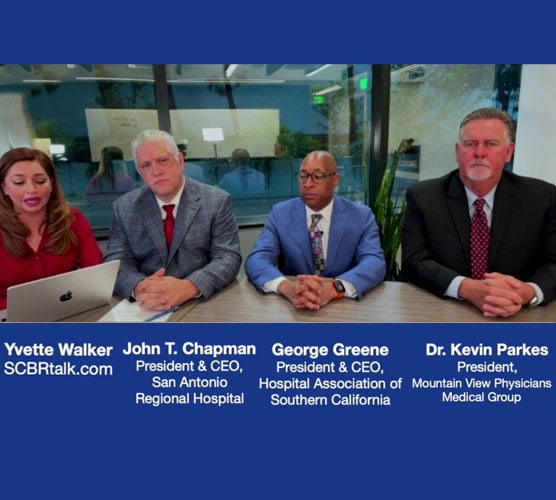 Healthcare in California is evolving, with hospitals and leaders like George Greene, President and CEO of the Hospital Association of Southern California (HASC), John Chapman, President & CEO of San Antonio Regional Hospital, and Dr. Kevin Parkes, President of Mountain View Physicians Medical Group all working hard to meet new challenges. 