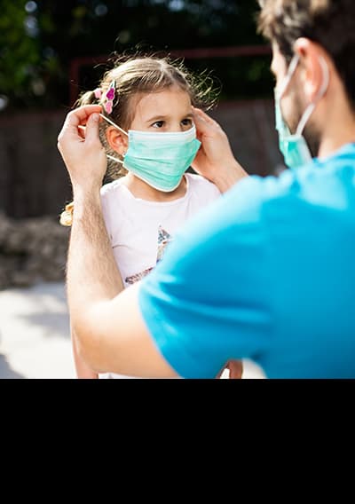 Child in Mask