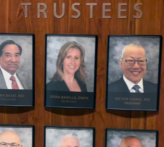 San Antonio Regional Hospital has a board of trustees comprised of members just like you from the community