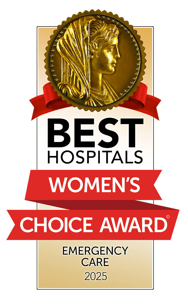 America’s Best Hospitals by the Women’s Choice Award® for Emergency Care