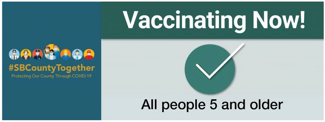 vaccinating now banner