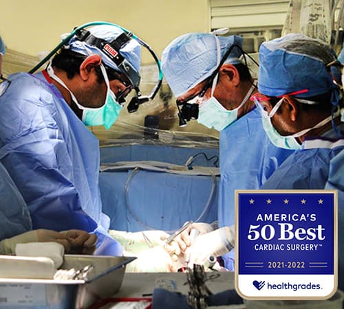 Healthgrades America’s 50 Best Hospitals for Cardiac Surgery
