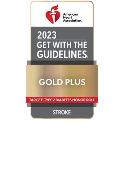 American Heart Association’s Get With the Guidelines – Stroke Gold Plus award
