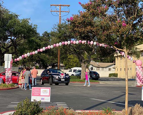 Pink and Go Seek Drive-Thru